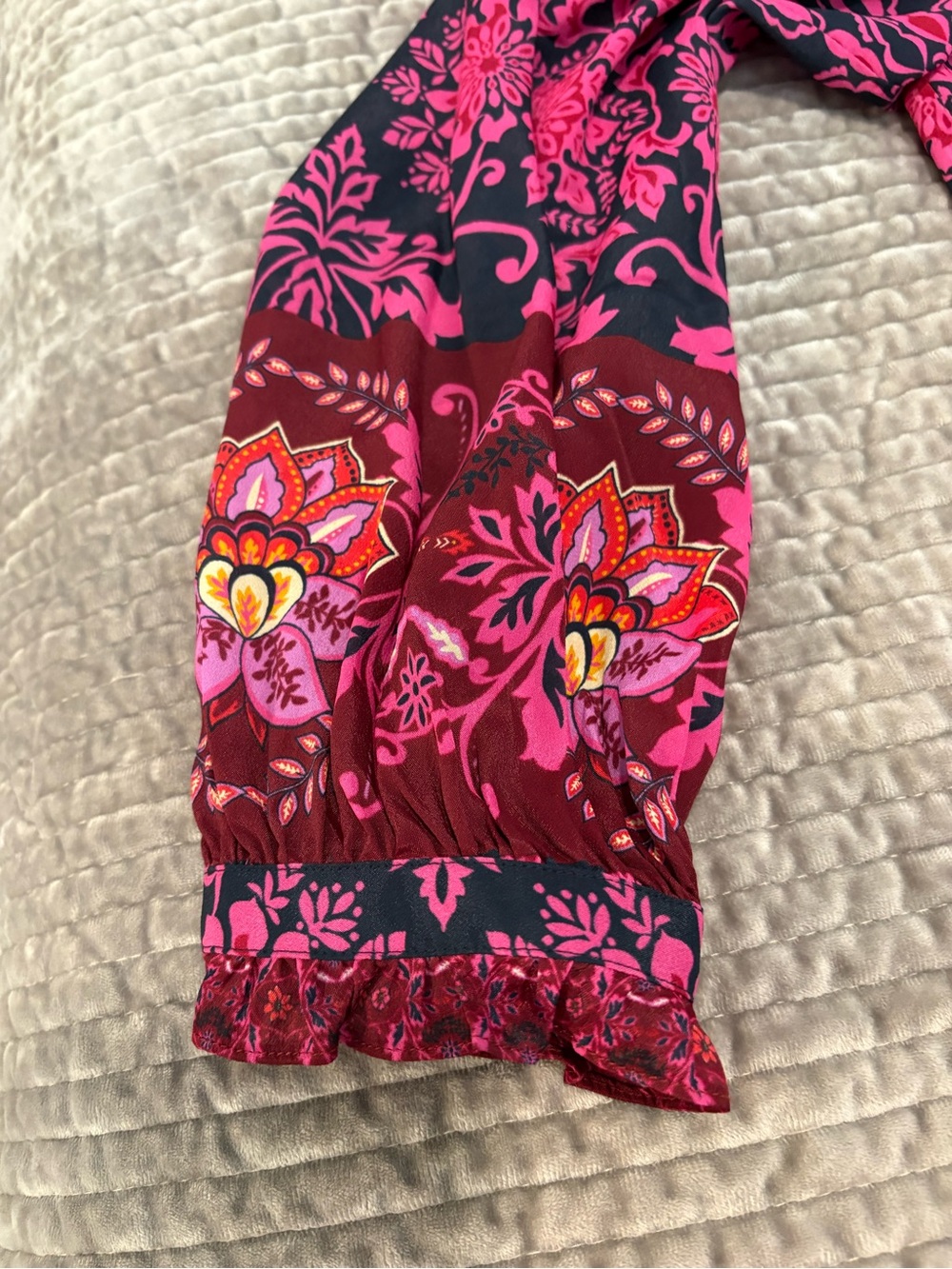 JOHNNY WAS (JADE) STEFFIE BLOUSE, XL - Picture 10 of 12